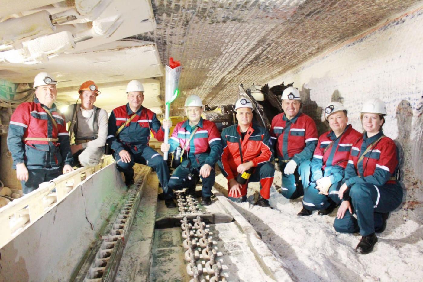 ОАО «Беларуськалий» принимает эстафету юбилейного огня